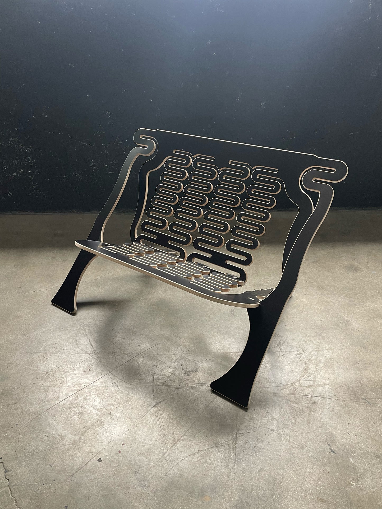 Love Seat - Black (Artist Proof)