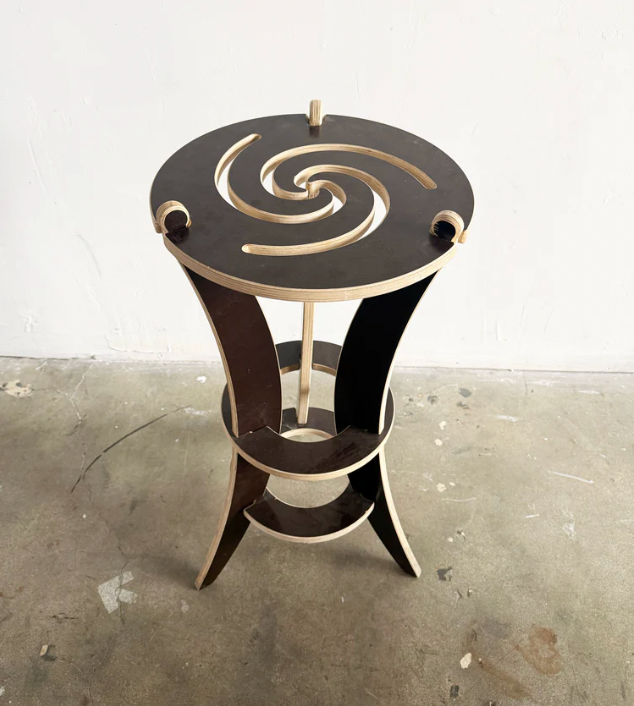 Geo Table #2a (Stool) 2018