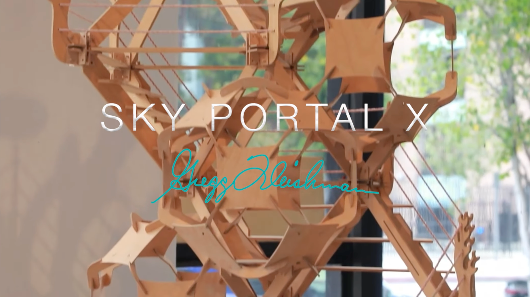 Load video: Sky Portal X Gallery Visit